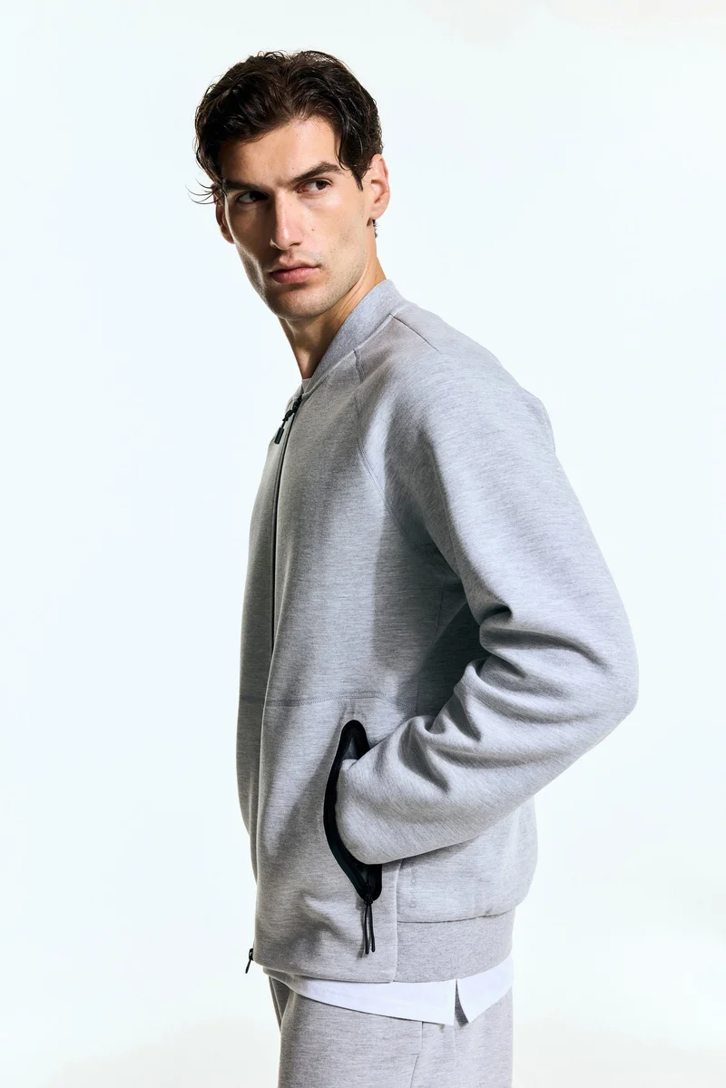 H&M  Sports bomber jacket with DryMove™ for Men | Best Price UAE
