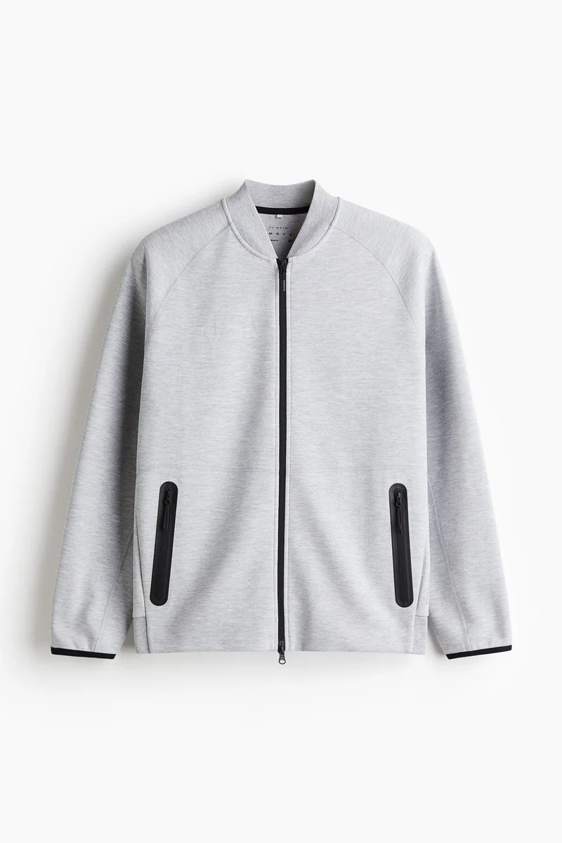 H&M  Sports bomber jacket with DryMove™ for Men | Best Price UAE