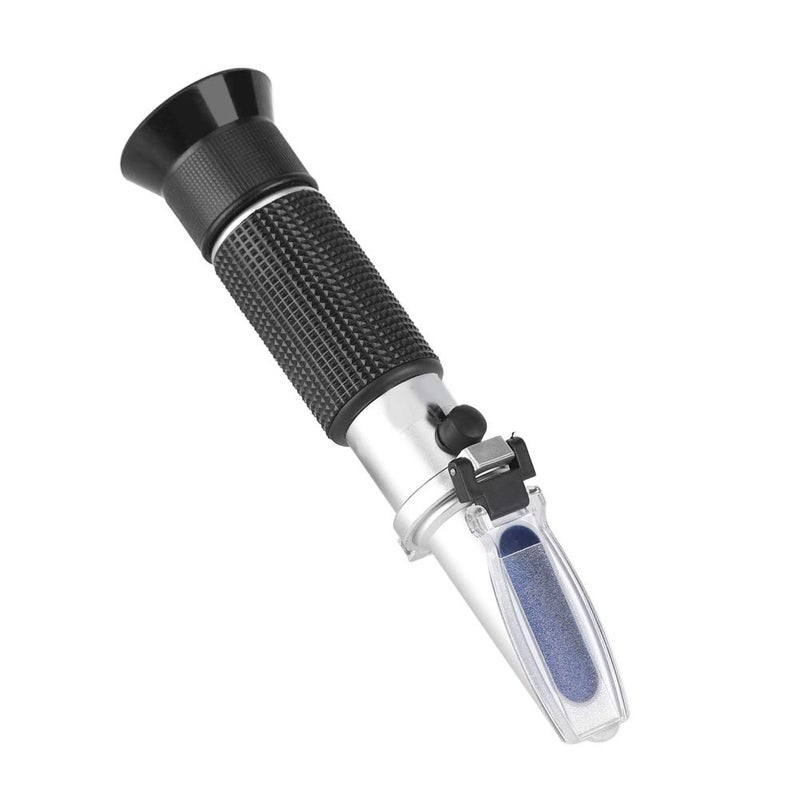 Brix Tester Meter with Clear Calibration and Rubberized Handle for Accurate Sugar Measurement in Beverages - Image 2