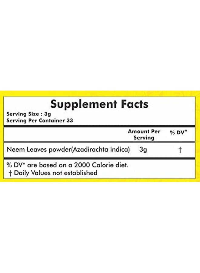 HERBAL HILLS مسحوق أوراق النيم من هيربال هيلز - 1 كجم - Image 5