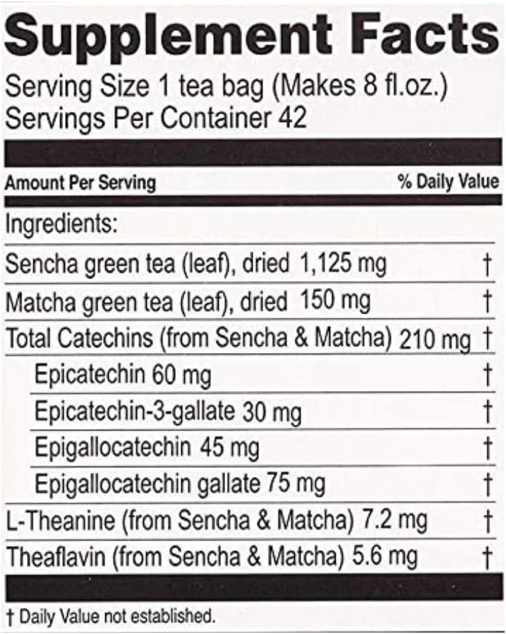 Hyleys Pure Matcha and Sencha Tea Bags with Turmeric - Image 2