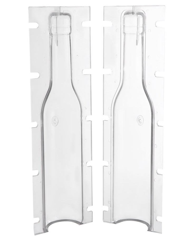 Clear Plastic Candle DIY Mold Tool BottlE Shaped Heat resistant Wedding Candle Mold - Image 5