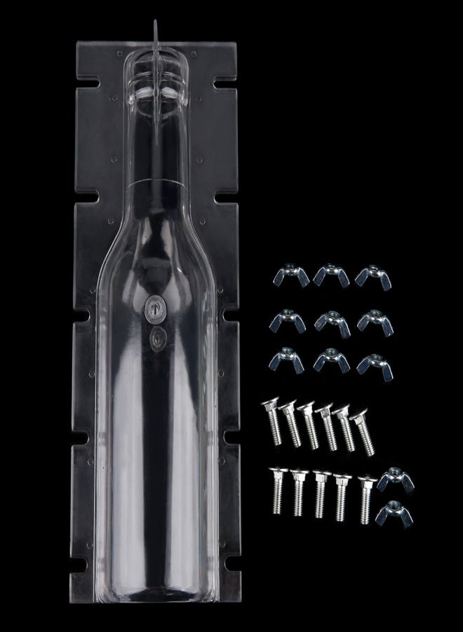 Clear Plastic Candle DIY Mold Tool BottlE Shaped Heat resistant Wedding Candle Mold - Image 2