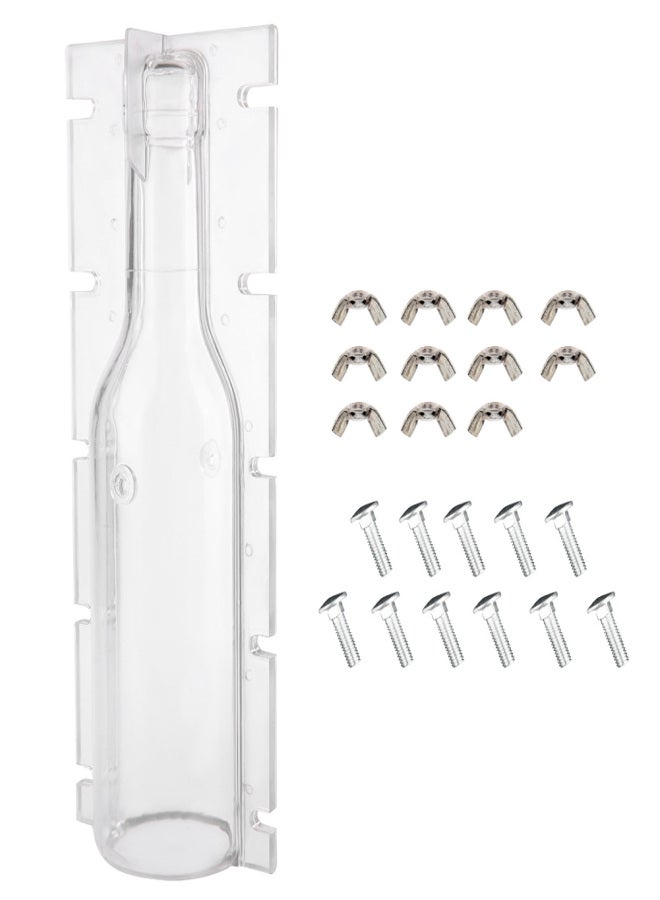 Clear Plastic Candle DIY Mold Tool BottlE Shaped Heat resistant Wedding Candle Mold - Image 1