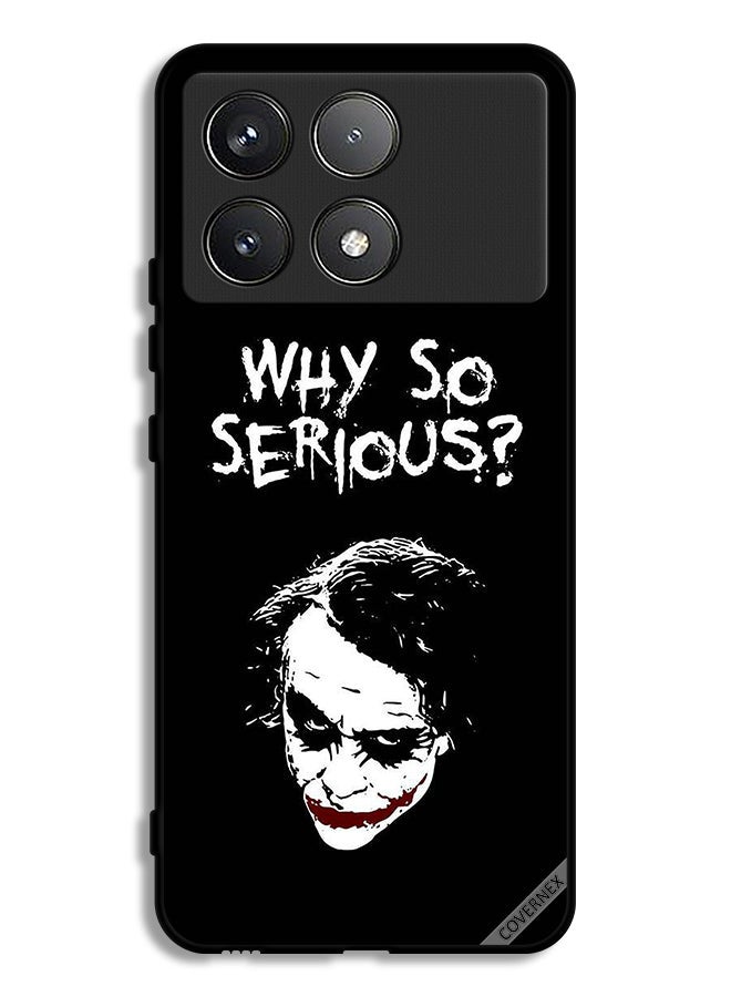 Covernex Xiaomi Poco F6 Pro Protective Case Cover Why So Serious - Image 1