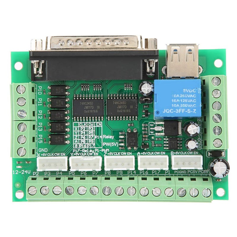 5 Axis USB Interface CNC Stepper Motor Board for DIY Projects - Image 2