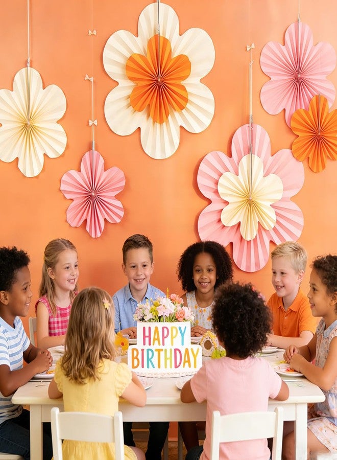 PAPER JAZZ Flowers Decorations for Wall Tea Party Decoration Fans Classroom Decoration - Image 3