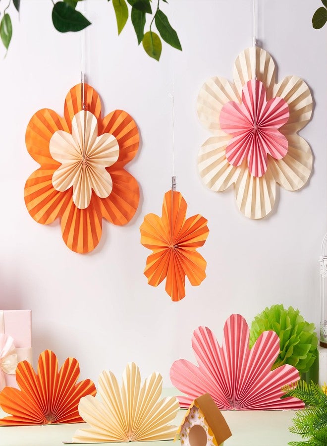 PAPER JAZZ Flowers Decorations for Wall Tea Party Decoration Fans Classroom Decoration - Image 5