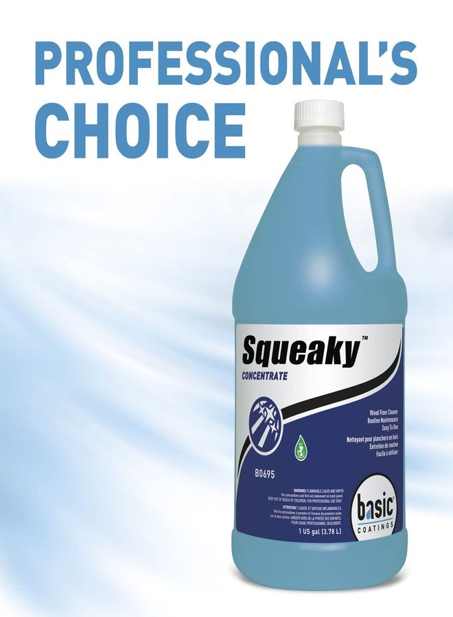 Basic Coatings Squeaky Cleaner Concentrate | Hardwood, Laminate Floor Cleaner | No Residue | Cleans Tough Dirt and Grease | 1 gal - Image 3