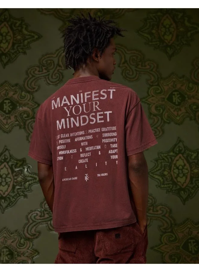 AE x Tru Kolors Manifest Your Mindset Graphic T-Shirt