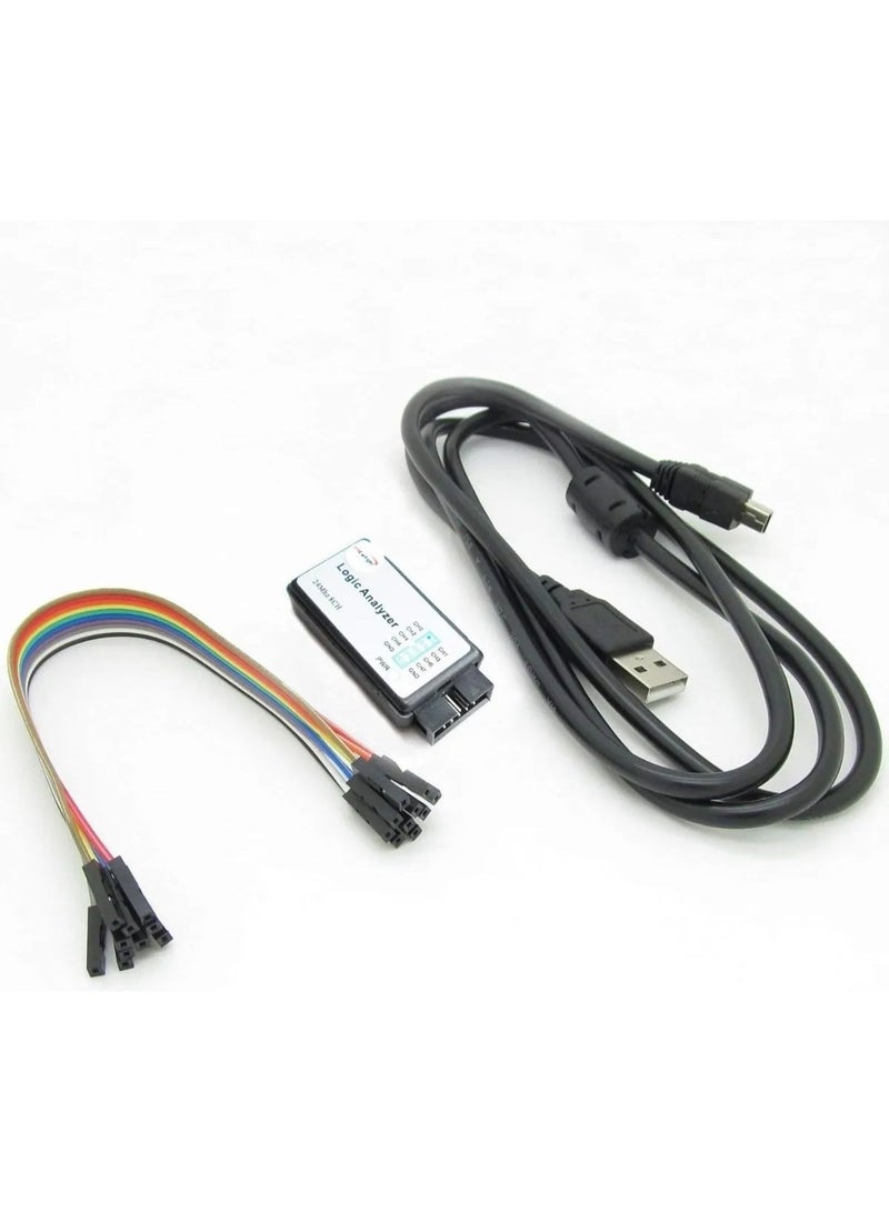 24 ميغاهرتز 8 قنوات تحليل منطق USB (EMI، UART، I2C، SPI) - Image 1