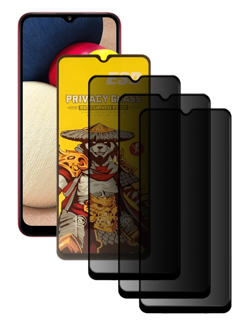 اي اس دي ثلاث قطع، واقي شاشة عالي الجودة لهاتف آسامسونج جالاكسي A02s - Image 1