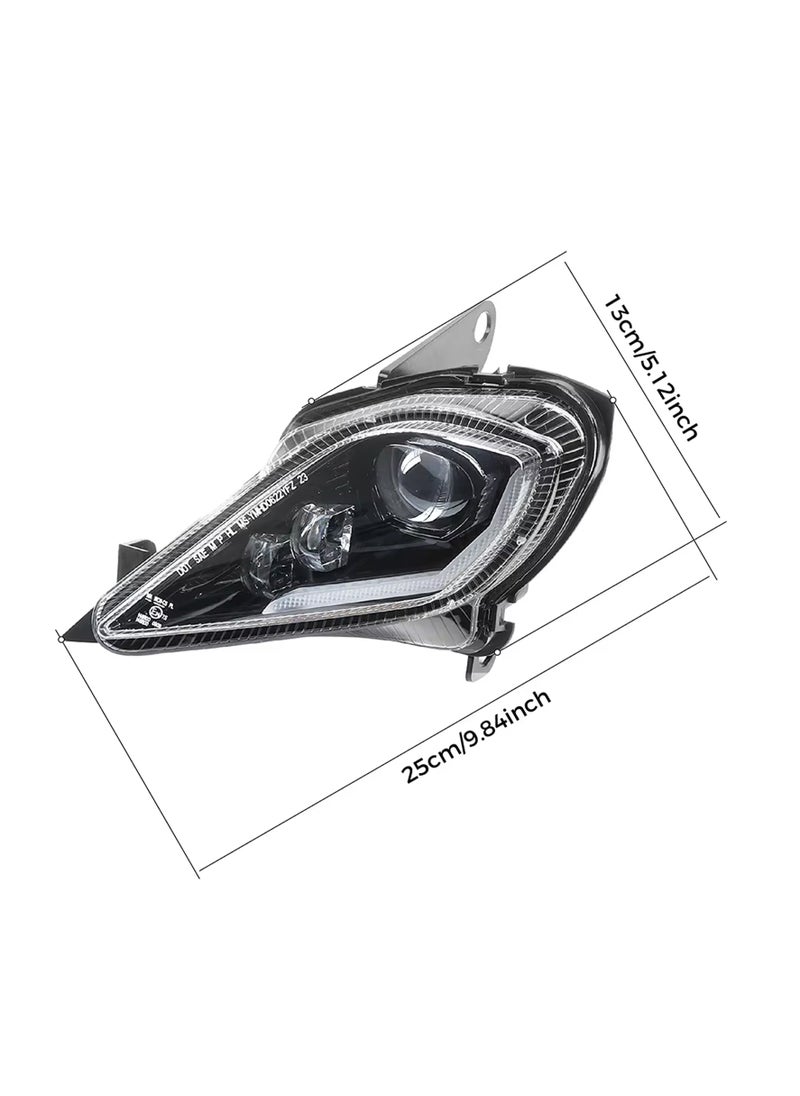 Generic Pair of Day time Running  Adjustable Turn Signal LED Headlight for Yamaha Raptor  - Image 2