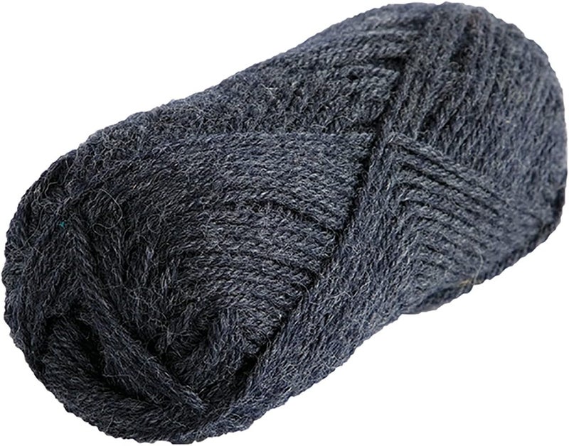 KnitPicks Wool of The Andes Worsted Weight 100% Wool Yarn Gray (1 Ball - Onyx Heather) - Image 1