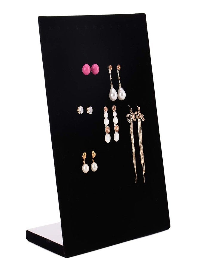 AUTOARK Black Velvet 30 Pair Earrings Display Holder Organizer,Jewelry Display Stand,AJ-041 - Image 1
