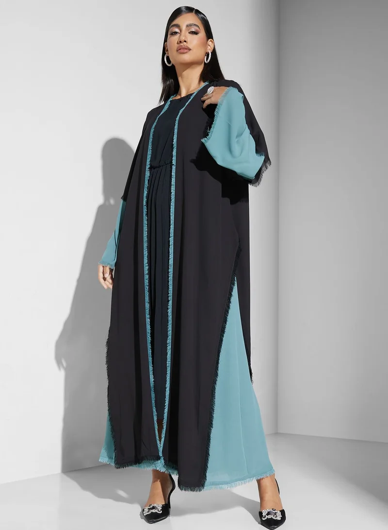 Meem By Mariyah  Open Front Abaya for Women | Best Price UAE