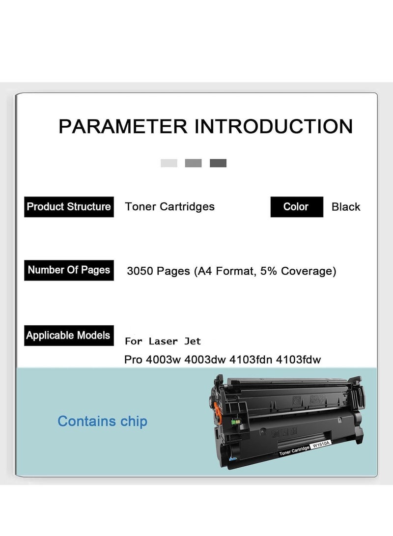 151A Black Toner Cartridge  Compatible for Color Laser 150, MFP 178, 179  - Image 2
