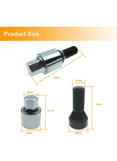 Generic 36136792851 Anti Theft Wheel Stud Bolt Locks 14 X 1.25Mm With 1 Key Compatible For E70 E71 F10 F30 F22 F32 G11 F01 F25 F26 F12  - Image 5