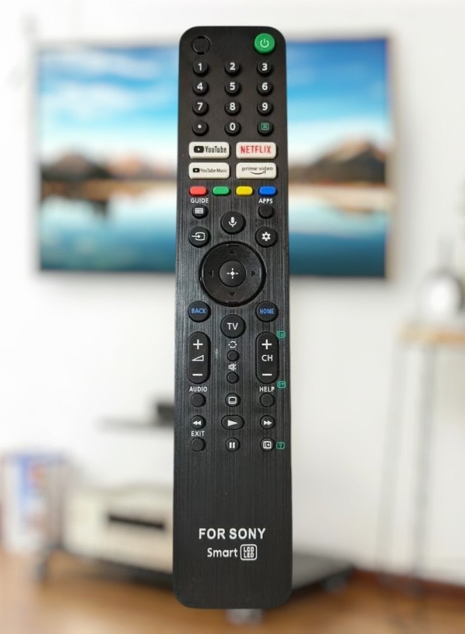 HuHa RMF-TX500P Replacement Remote Control Compatible with Sony TV KD-75X8000H KD-75X8500G KD-75X9000H KD-75X9500G KD-75X9500H KD-85X8000H KD-85X8500G KD-85X9000H KD-85XKD-9500g kd-65x9000h