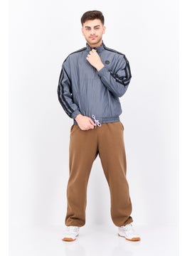 Adidas Men Sportswear Fit Long Sleeve Outdoor Jacket, Grey  - Image 4