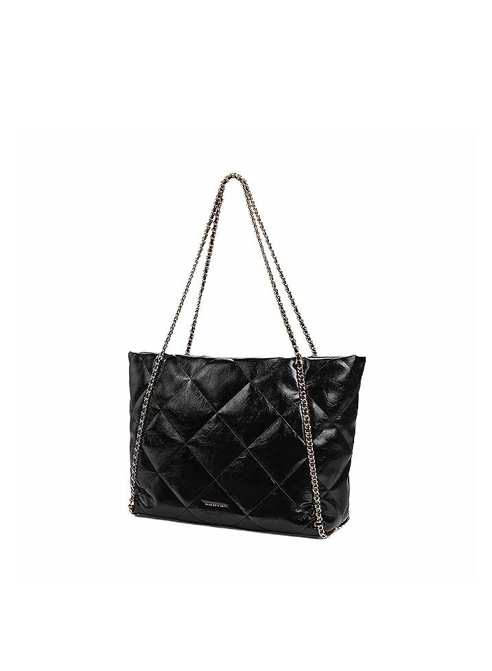 Charles & Keith charles  Keith Women's Bag Winter New Arrival Large Capacity Chain Shoulder Bag - Image 3