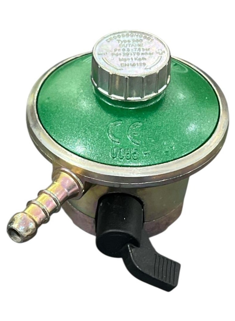 مونديال منظم غاز ضغط منخفض LPG من مونديال، ضغط 29 إلى 70 ملي بار، معتمد EN16129، وصلة Ø22 G.54 H.53، صنع في إيطاليا