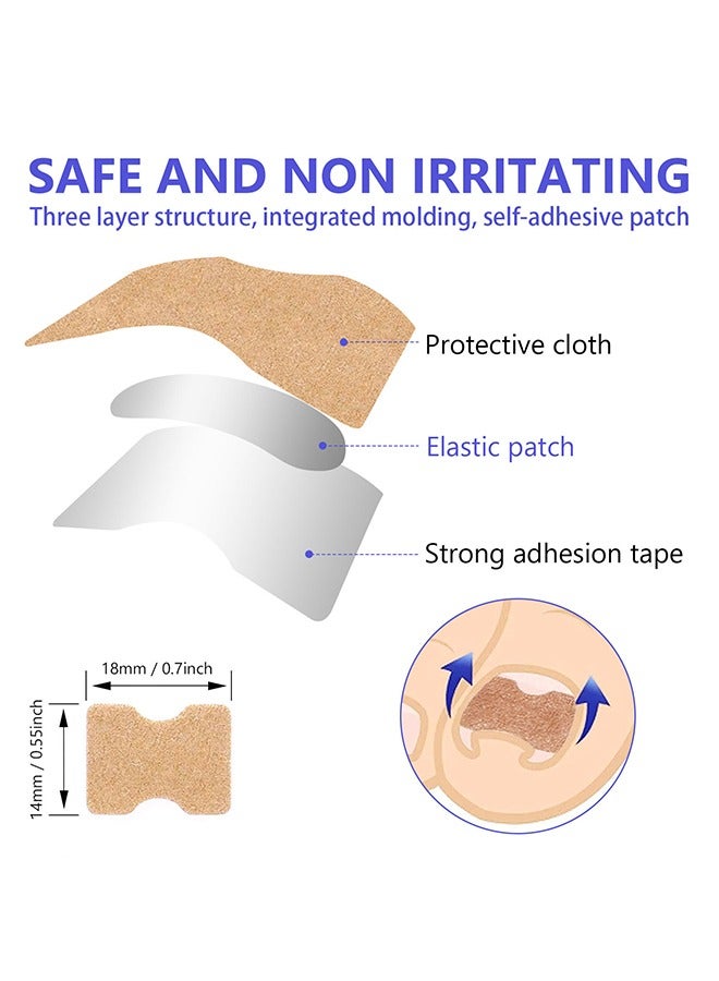 سيفودون رقعة مصحح أظافر نام ، شرائط مصحح أظافر نام 100 قطعة ، بقع تصحيح أظافر القدم ، أداة علاج أظافر نام العناية بالقدم ، ملصقات تصحيح أظافر القدم بدون غراء - Image 2