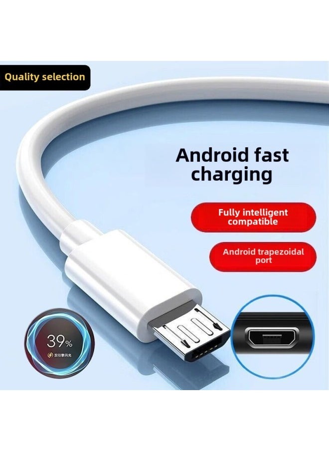 Generic - For Huawei Glory Mobile Phone Charger OPPO Xiaomi Vivo Package Thick Line Android Data Line 6A Fast Charge-Color:Android Trapezoidal Flash Charging Data Cable_ 1.6m Two-year Warranty - Image 1