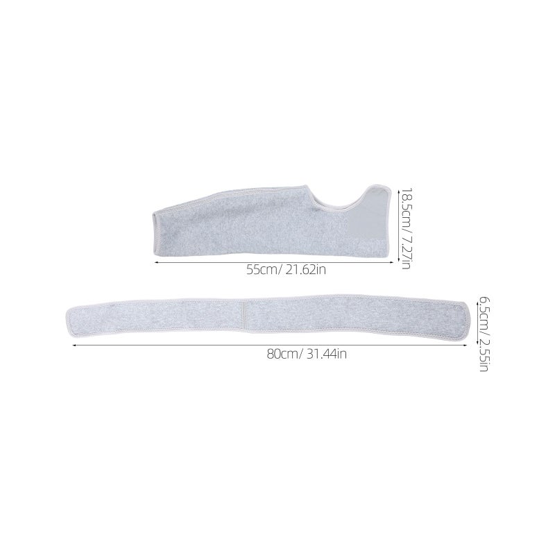 Adjustable Shoulder Compression Sleeve For Sports Stabilization Relief Brace Size L - Image 3