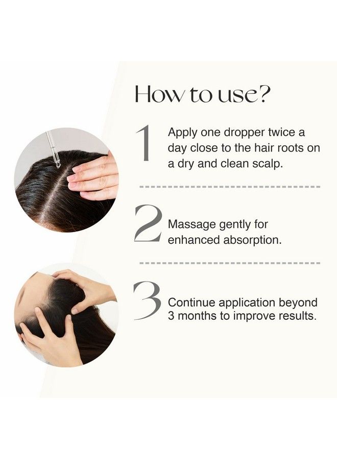 NOURISH MANTRA Antigreying Rice Water Serum With Rice Water Arcolys & Fenugreek Extract/Shows Effective Results Against Grey Hair & Hair Aging Signs/For Men & Women/All Hair Types(50Ml) - Image 5