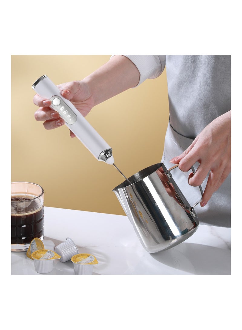 Whisk 2 in 1 Electric Milk Frother And Egg Beater Set / Black or Silver delivery randomly - Image 5