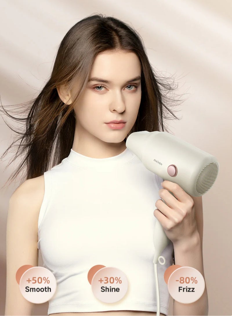 Hair Dryer – 1800W Powerful Blow Dryer for Women, 3 Heat Settings, Negative Ion Technology, Hanging Hook, Lightweight Hair Styler, Air 7