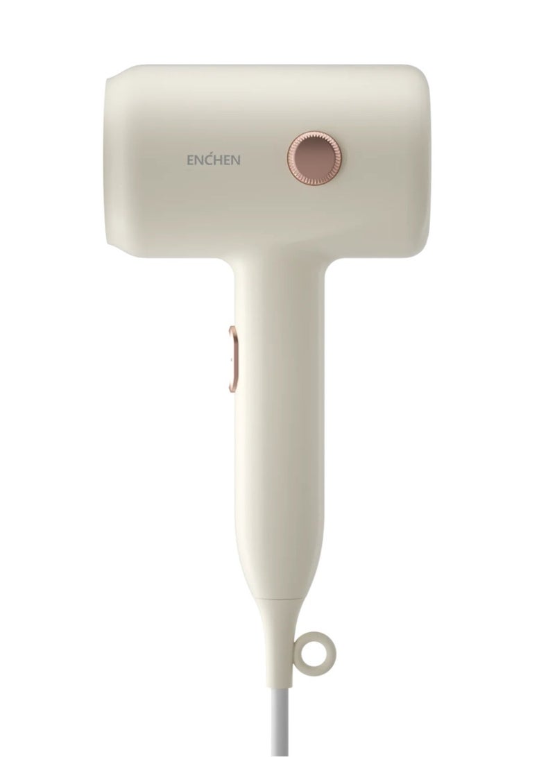 ENCHEN مجفف شعر – تجفيف سريع، 3 إعدادات حرارة، 1800 واط قوي، مجفف شعر خفيف الوزن وآمن للاستخدام في السكن الطلابي والمنزل - Air 7 - Image 4