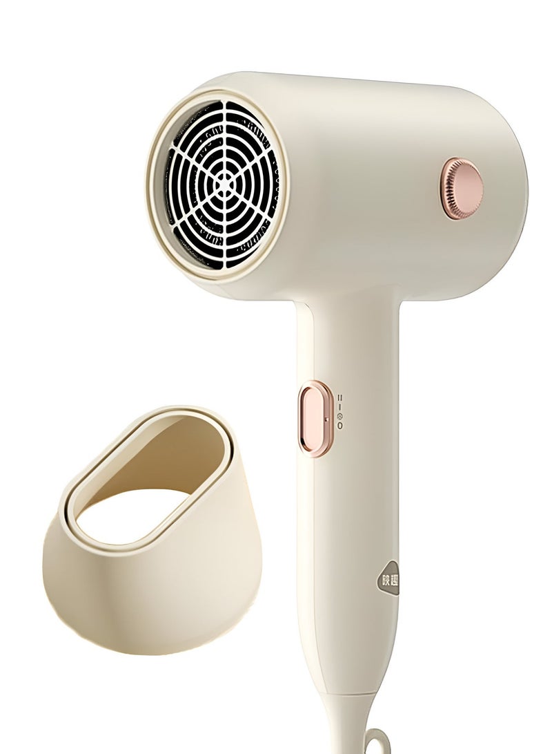 ENCHEN مجفف شعر – تجفيف سريع، 3 إعدادات حرارة، 1800 واط قوي، مجفف شعر خفيف الوزن وآمن للاستخدام في السكن الطلابي والمنزل - Air 7 - Image 1