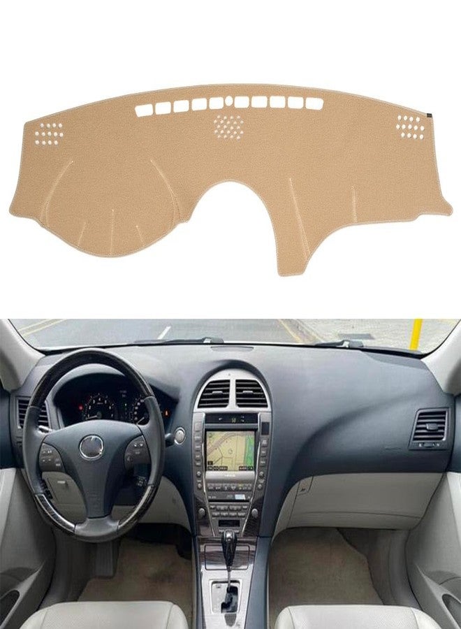 BLIBLIUNIT Dash Cover Mat Custom Fit for Lexus ES350 2007-2012, Dashboard Cover Pad Carpet Protector (07-12 ES350 Beige) - Image 1