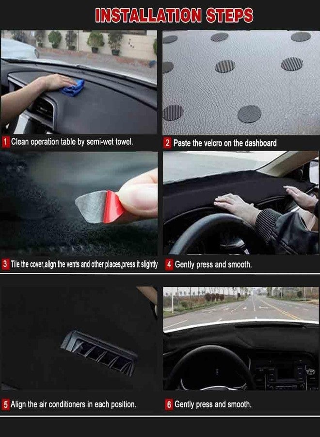 BLIBLIUNIT Dash Cover Mat Custom Fit for Lexus ES350 2007-2012, Dashboard Cover Pad Carpet Protector (07-12 ES350 Beige) - Image 5