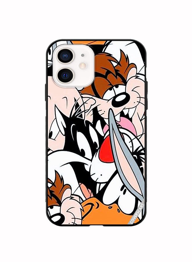 COVERSCART Protective Case Cover For Apple iPhone 11 Mix Cartoon Design Multicolour - Image 1