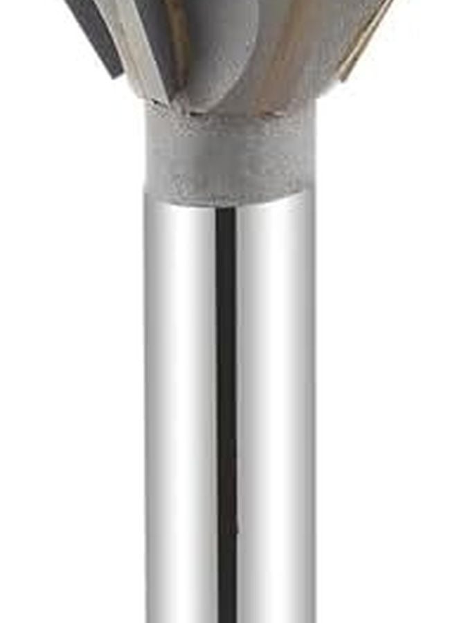 YG8 Hard Alloy Dovetail Milling Cutter 45 55 60 Degrees Straight Shank 25mm x 60 - Image 1