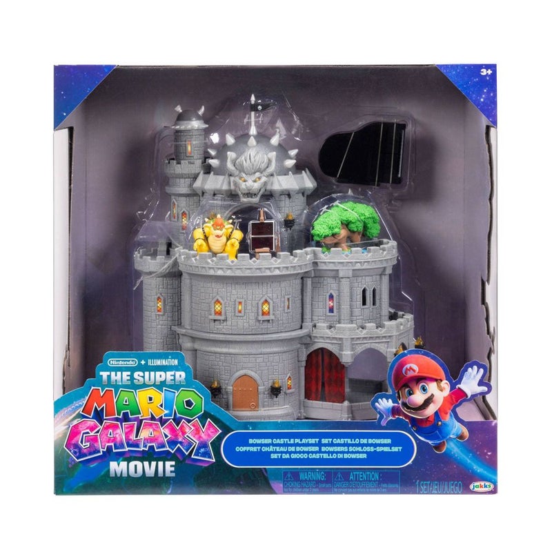 Nintendo The Super Mario Galaxy Movie Bowser Castle Playset - Image 1