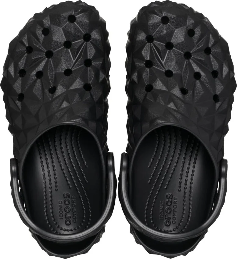 كروكس Geometric Clog Black Women's Sports Slippers 209563-001