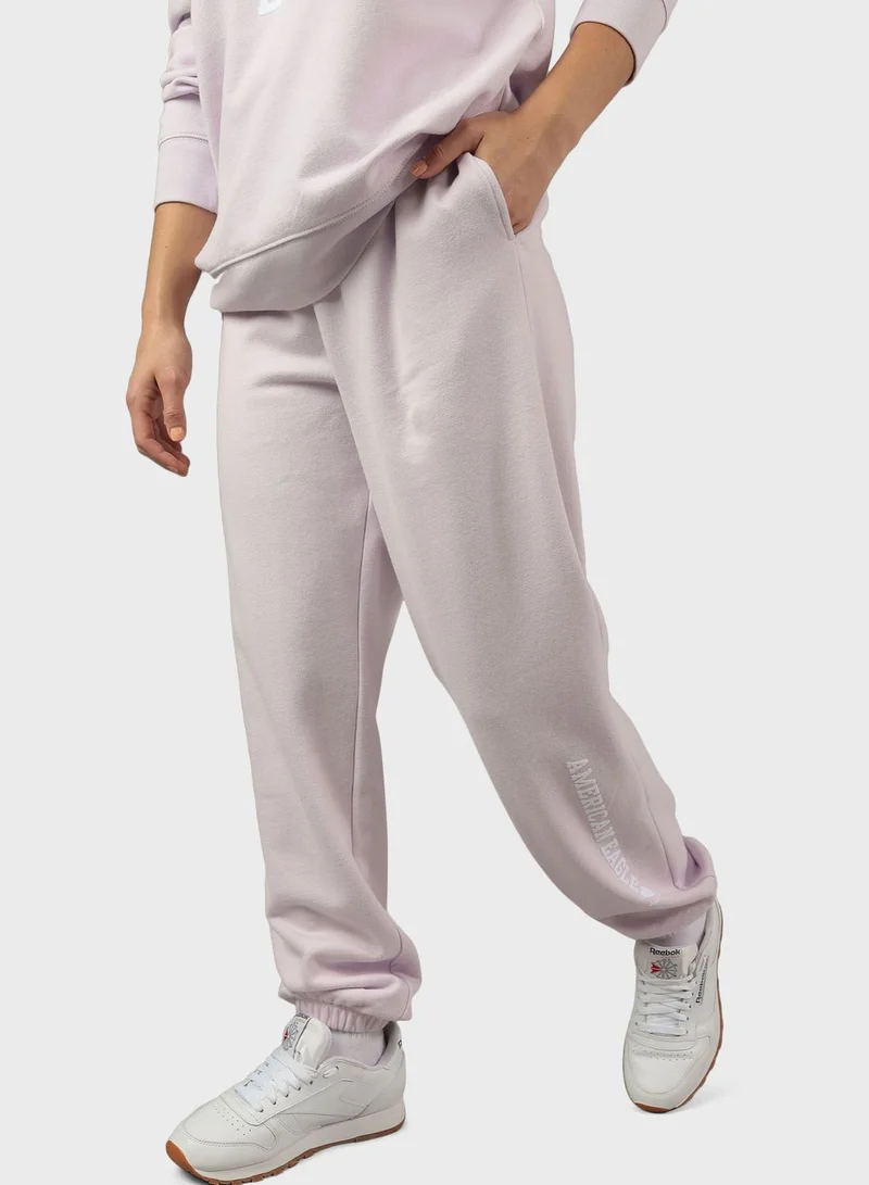 American Eagle Logo Drawstring Sweatpants