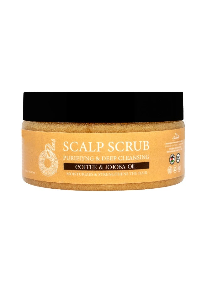 Oplus Scalp Scrub with Coffee & Jojoba Oil Purifying & Moisturizing 200 ml - Image 2