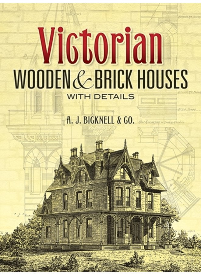 Victorian Wooden and Brick Houses with Details - Paperback
