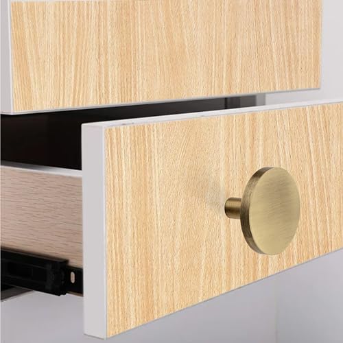 SARDAR Round Knob-Antique Finish | Desk Pull Knobs, Cabinet, Wardrobe Furniture Chest Knobs | Knob Pull Perfect for Home, Kitchen & Office Drawers (2) - Image 3