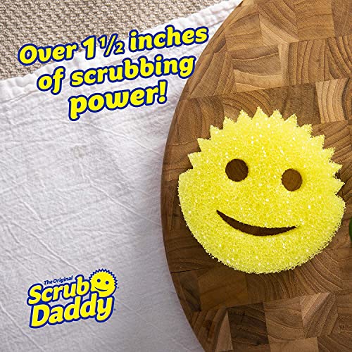 Scrub Daddy - The Original Scrub Daddy - Scratch-Free Multipurpose Dish Sponge - BPA Free & Made with Polymer Foam - Stain & Odor Resistant Kitchen Sponge (1 Ct) - Image 2