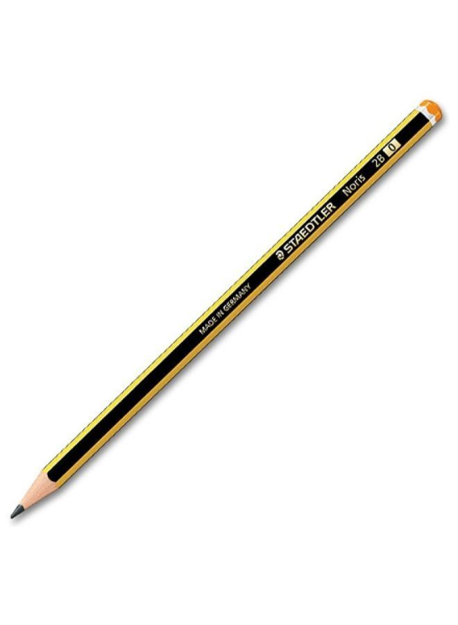 Pack Of 4 Pencils NORIS 2B (0) ,120-2  black/yellow