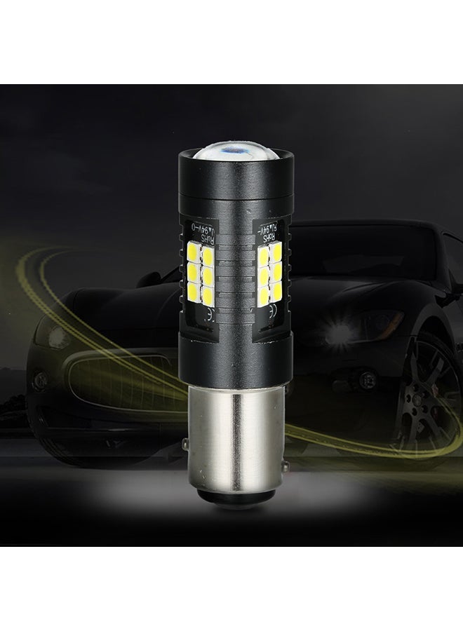 MUNTAQI 2Pcs LED Bulb Lights Auto Lamp Bulbs Car Light 1157 Yellow - Image 4