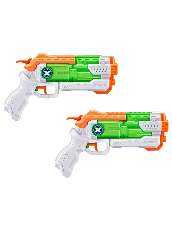 X-Shot Micro Fast-Fill Water Blaster Set (Pack of 2) - Image 2