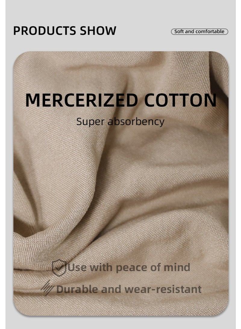 1 piece - Simple solid color lace large plate flower belt women's headscarf (black) - Image 4