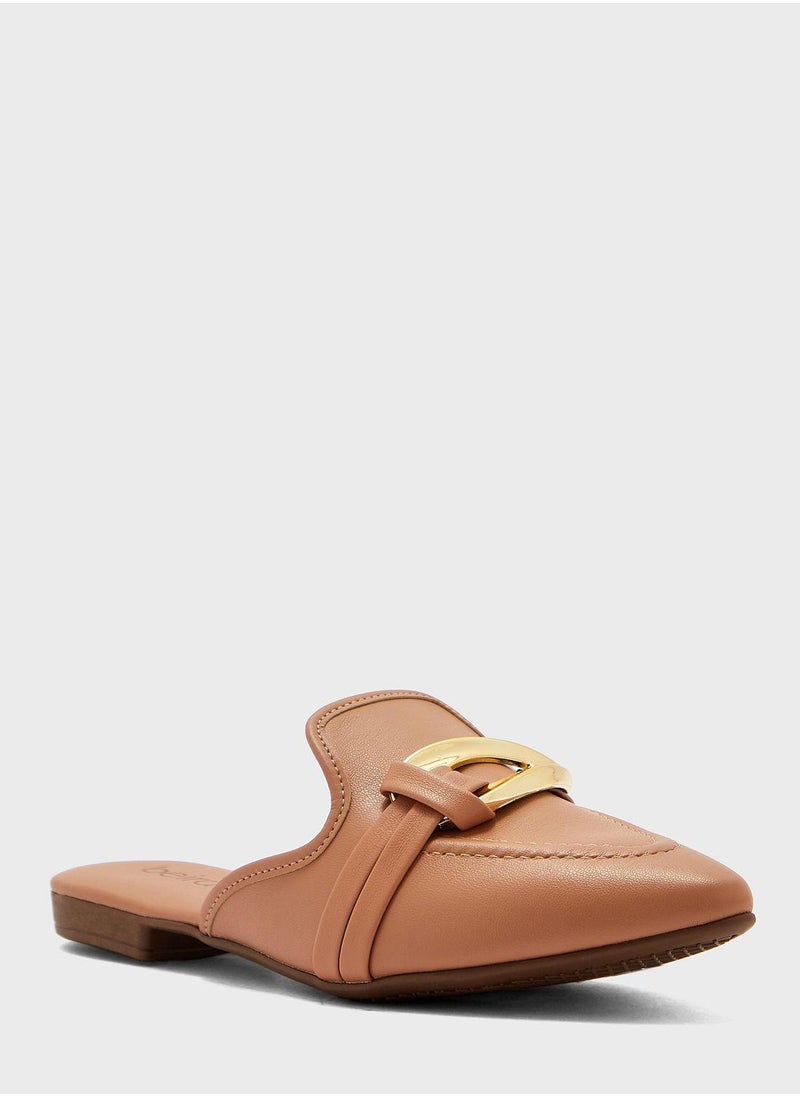 Beira Rio Alessandra Pointed Flat Slip Ons  - Image 2